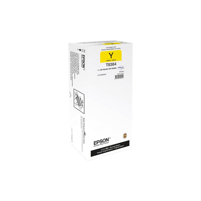 Epson ORIGINAL C13T838440 EPSON WFR5190DTW TINTE YEL HC