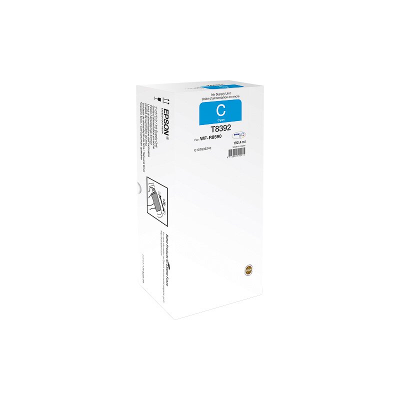 Epson ORIGINAL C13T839240 EPSON WFR8590DTWF TINTE CYAN