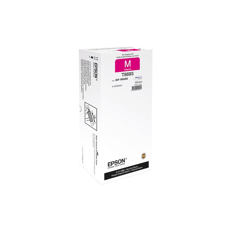 Epson ORIGINAL C13T869340 EPSON WFR8590DTWF TINTE MAG