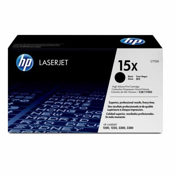 HP ORIGINAL C7115X HP LJ1200 CARTRIDGE BLACK HC