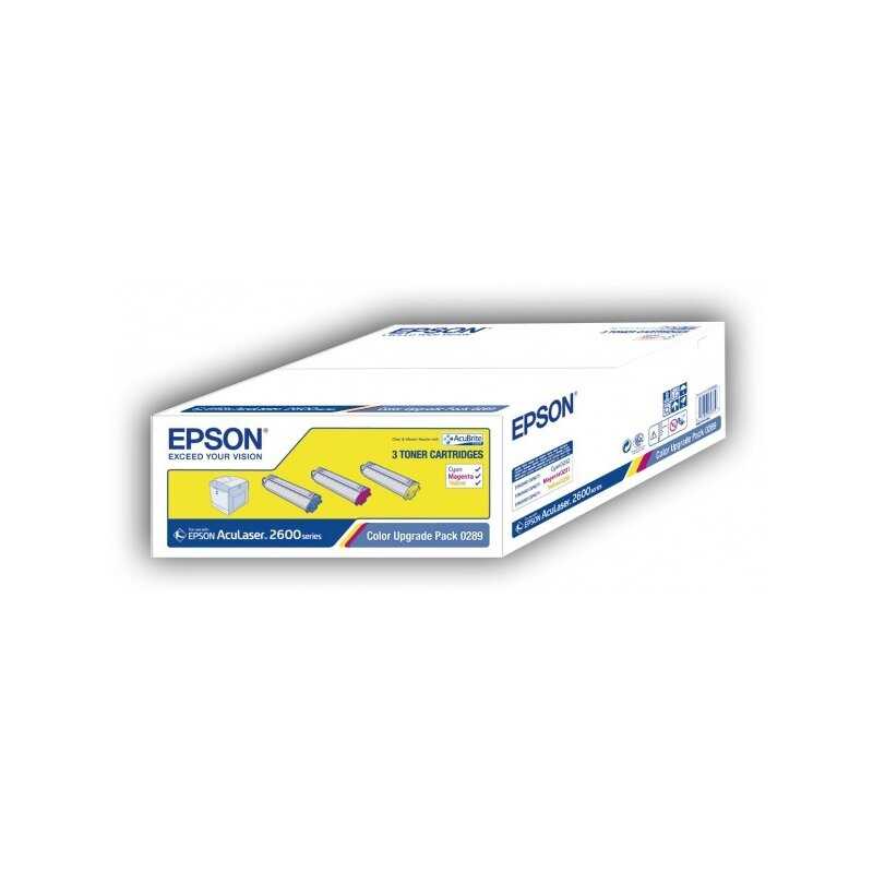 Epson ORIGINAL Epson Multipack c/m/y C13S050289 S050289 3 Toner: S050232 + S050231 + S050230