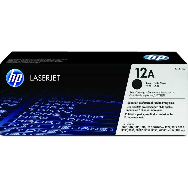 HP ORIGINAL Q2612A HP LJ1010 CARTRIDGE BLACK ST