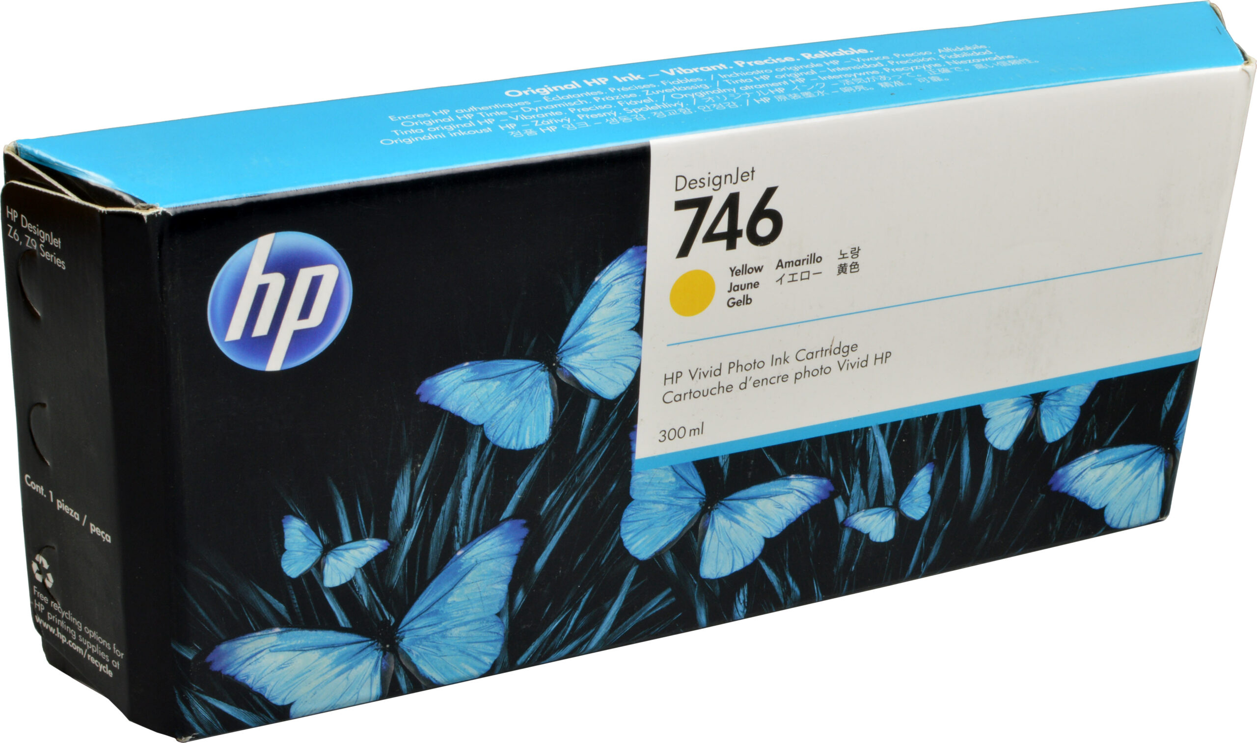 HP Tinte P2V79A  746  yellow