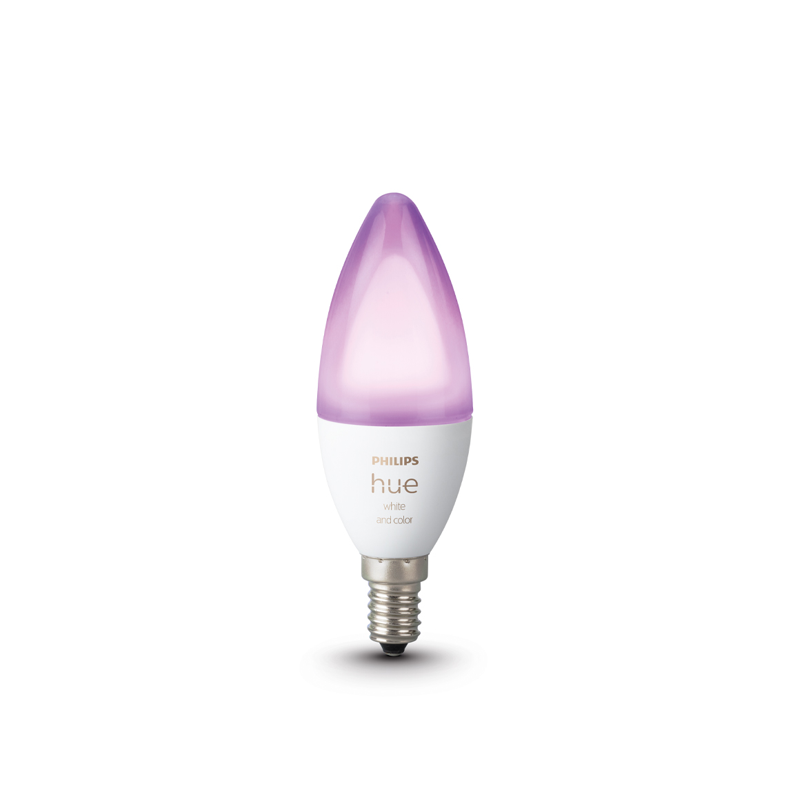 Philips Hue White & Color Ambiance E14 – weiß