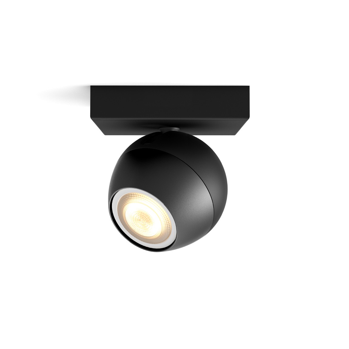 Philips Hue White Ambiance Buckram Spot 1flg. 1250lm Erweiterung – schwarz