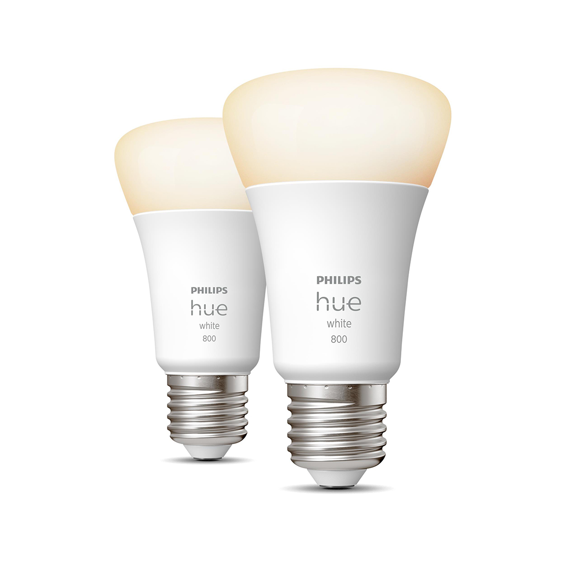 Philips Hue White E27 800lm Bluetooth 2er-Set – LED-Lampe – Weiß