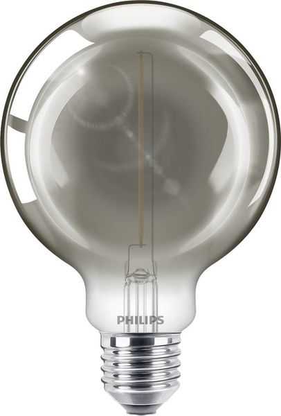 Philips Lighting 75969800 LED  E27 Globeform 2.3 W = 11 W Warmweiß (Ø x L) 9.5 cm x 14.2 cm  1 St.