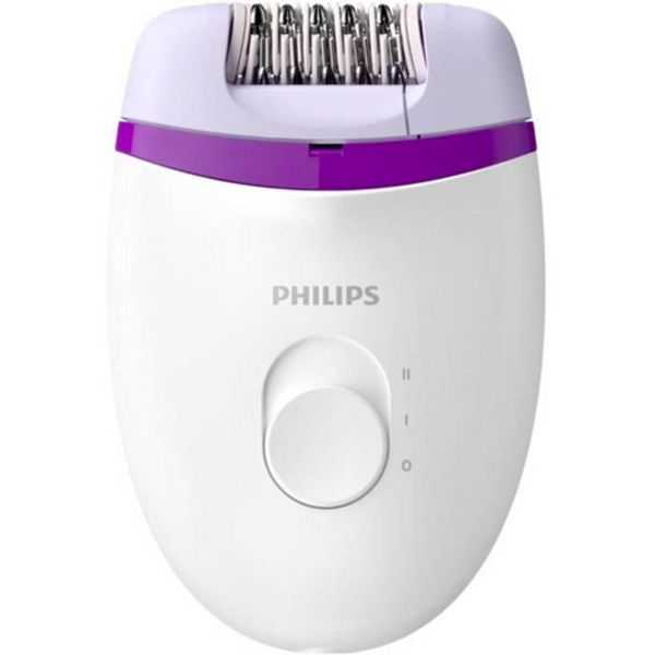 Philips Satinelle Essential BRE-225/00 Epilierer Weiß, Lila