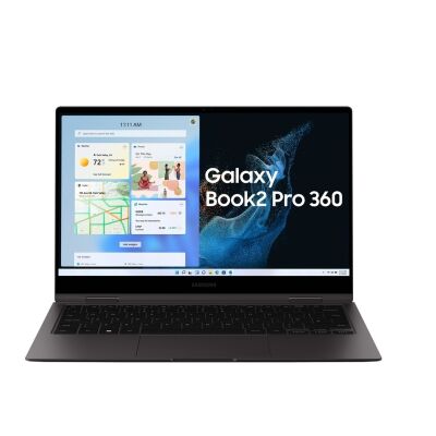 SAMSUNG Galaxy Book2 Pro 360 Intel Evo – 39,62cm 15,6Zoll i7-1260P 16GB 512GB SSD W11H Graphite