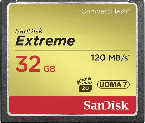 SanDisk Extreme® CompactFlash® Karten sind ideal für anspruchsvolle Fotografen und Videofilmer