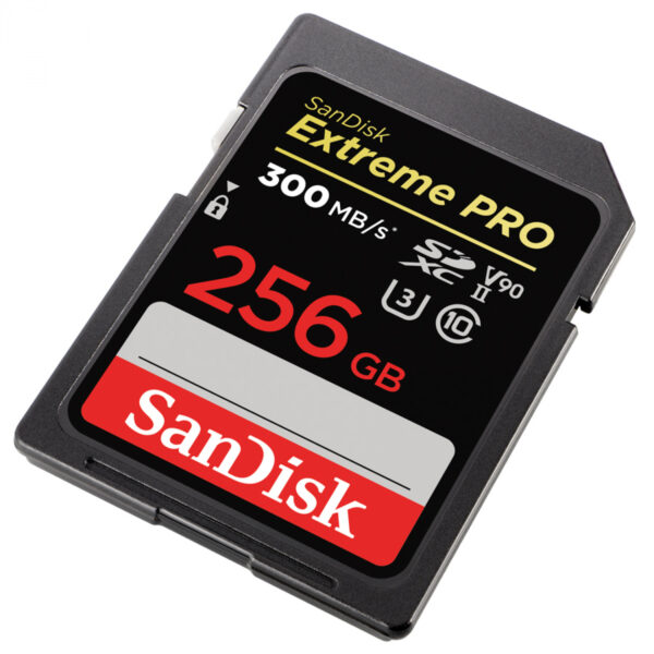 SanDisk SDXC Extreme Pro 256GB 280MB/s V60 UHS II