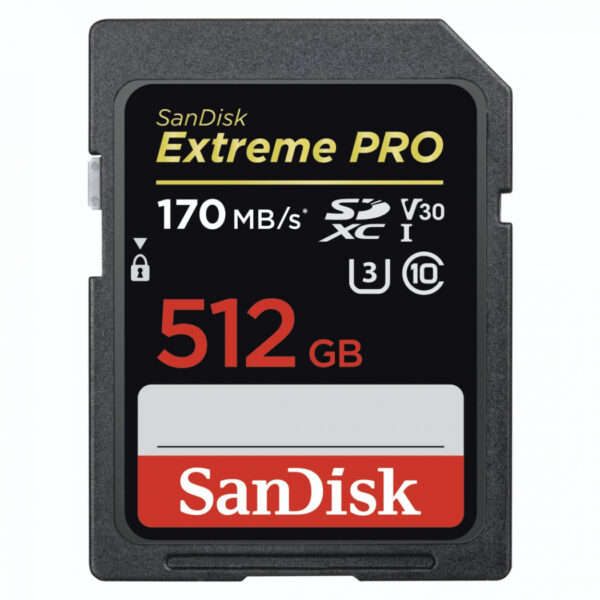 SDXC Extreme Pro 512GB