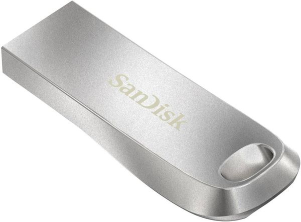 SanDisk Ultra Luxe USB-Stick 128GB Silber SDCZ74-128G-G46 USB 3.2 Gen 1