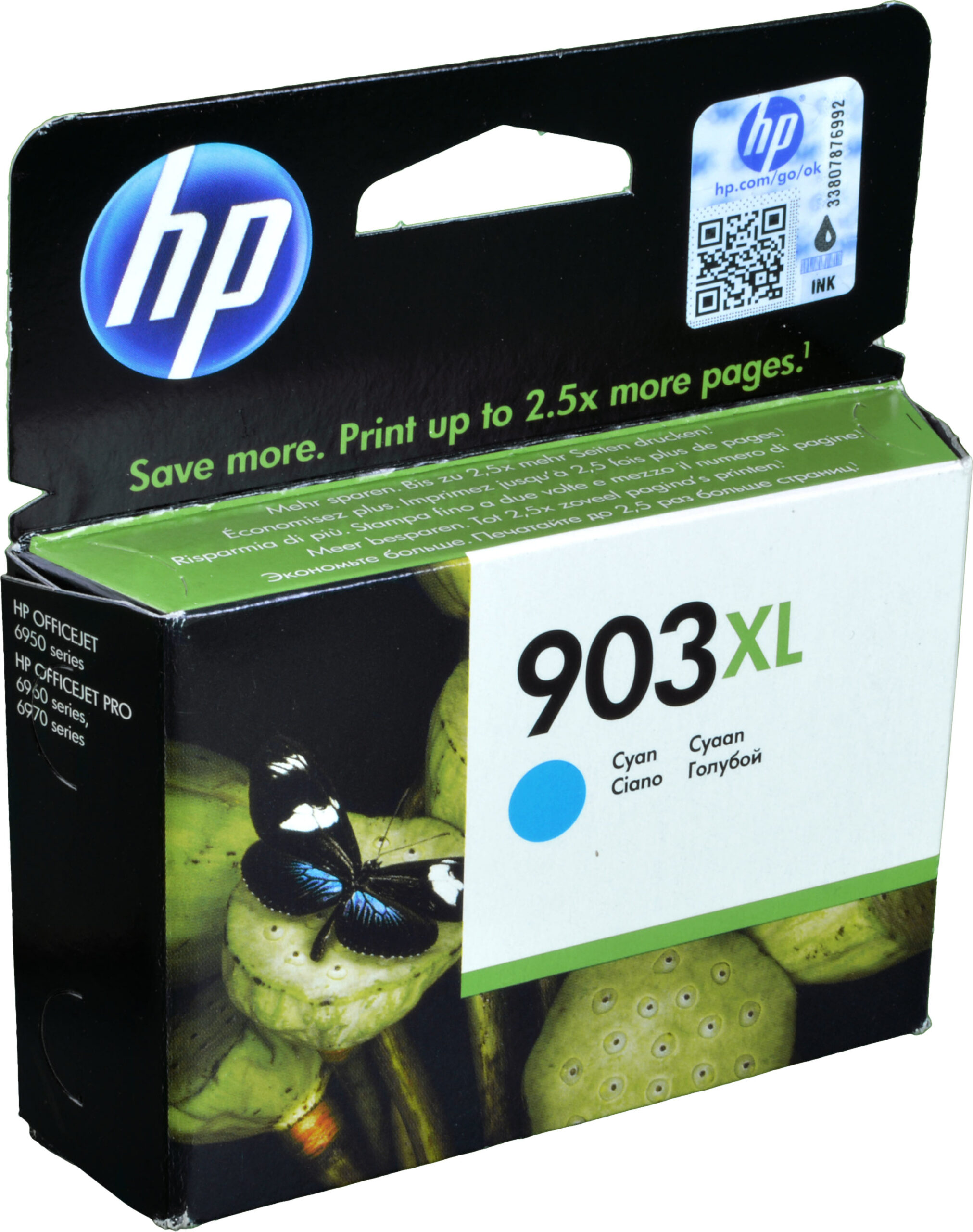 HP Tinte T6M03AE  903XL  cyan