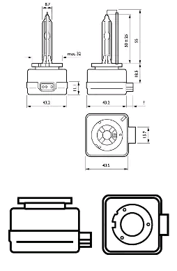 PHILIPS Glühlampe, Fernscheinwerfer VW,AUDI,MERCEDES-BENZ 85415WHV2C1 910139000002,N910139000002,DYX0099655  17428959