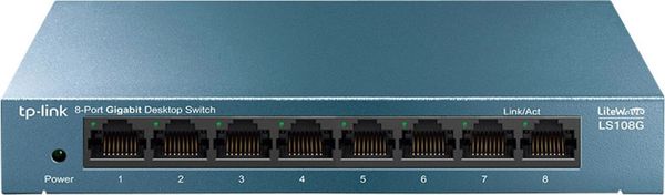 Erweitert dein Netzwerk Der TP-Link 8-Port 10/100/1000Mbit/s Desktop-Switch aus der neuen TP-Link LiteWave Serie bietet eine einfache Möglichkeit