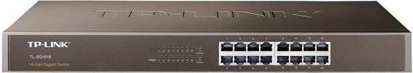 Der 16-Port-Gigabit-Rackmount-Switch TL-SG1016 bietet eine einfache Möglichkeit