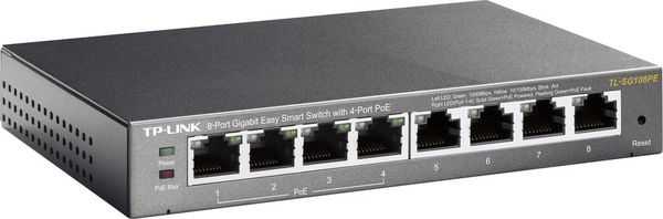 Der 8-Port-Easy-Smart-Desktop-Switch TL-SG108PE wurde speziell für kleinere Unternehmen entwickelt