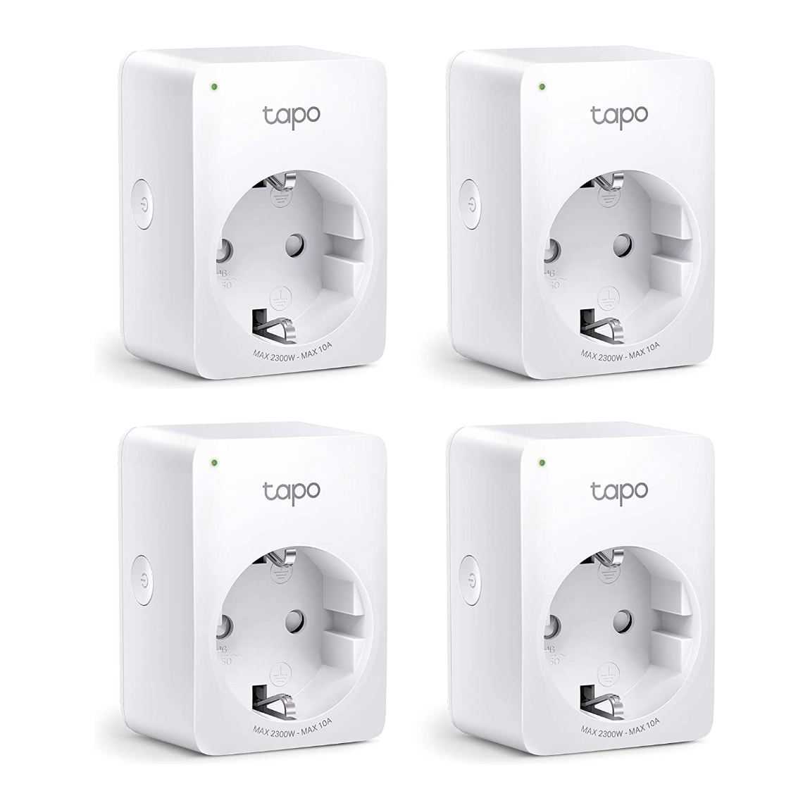 TP-Link Tapo P110 – Mini Smart WLAN-Steckdose 4er-Pack – weiß