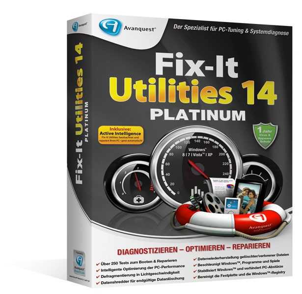 Avanquest Avanquest Fix-It Utilities 14 Platinum