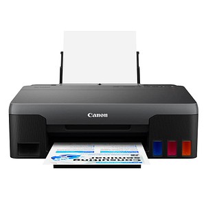 Mit dem Canon PIXMA G1520 Tintenstrahldrucker schwarz zuverlässig und einfach druckenEin reibungsloser Workflow bei den täglichen Druckaufgaben ist mit dem Canon PIXMA G1520 Tintenstrahldrucker schwarz garantiert. Dank seiner kompakten Bauweise kann er platzsparend aufgestellt werden