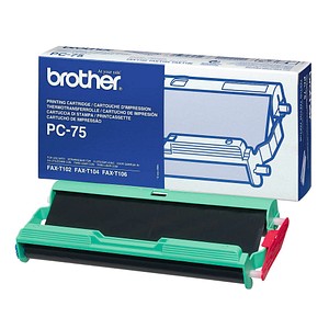 Setzen Sie auf das Original: die brother PC-75 Thermo-DruckfolieDie brother PC-75 Thermo-Druckfolie garantiert durch eine optimale Abstimmung beste Druckergebnisse. Sie werden sich nun vielleicht fragen: Wie ist das möglich? Nun