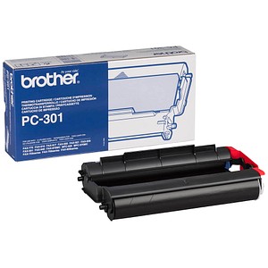 brother PC-301 schwarz Thermo-Druckfolie, 1 Rolle