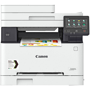 Schnell und einfach drucken mit dem Canon i-SENSYS MF655Cdw 3 in 1 Farblaser-Multifunktionsdrucker grau3 Funktionen auf einen Streich – der Canon i-SENSYS MF655Cdw 3 in 1 Farblaser-Multifunktionsdrucker grau kann drucken