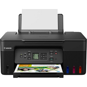 Sie brauchen einen Druckbegleiter? – Der Canon PIXMA G3570 3 in 1 Tintenstrahl-Multifunktionsdrucker schwarz könnte Ihr neuer seinDer Canon PIXMA G3570 3 in 1 Tintenstrahl-Multifunktionsdrucker schwarz versorgt Sie dank modernster Drucktechnologie mit gestochen scharfen Ausdrucken.Vorweg seien diese interessanten Funktionen genannt:Farb-Tintenstrahl-Technologie Drahtlose SchnittstellenMobile Print-Funktion3