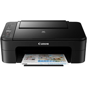 Drucken in sehr hoher Auflösung – mit dem Canon PIXMA TS3350 3 in 1 Tintenstrahl-Multifunktionsdrucker schwarzOptimieren Sie Ihre Workflows mit dem leistungsstarken Canon PIXMA TS3350 3 in 1 Tintenstrahl-Multifunktionsdrucker schwarz. Schnell ein Dokument ausdrucken