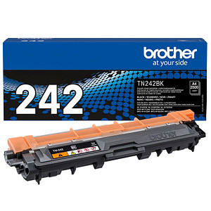 Füttern Sie Ihr Gerät mit dem brother TN-242BK schwarz TonerSie möchten den brother TN-242BK schwarz Toner kaufen? Dann kontrollieren Sie einfach schnell