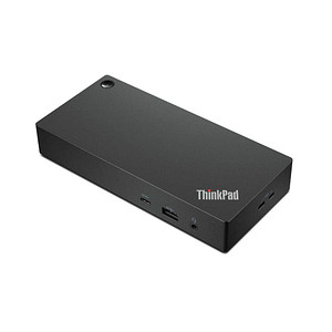 Mit der Lenovo Dockingstation ThinkPad USB-C Universal Dock klappt die VerbindungAn der Lenovo Dockingstation ThinkPad USB-C Universal Dock haben Sie genug Platz für Ihre Geräte. Diese werden auf diese Weise mit dem Stromnetz verbunden und aufgeladen. Verpassen Sie nicht die weiteren relevanten Eigenschaften dieses Produkts!Wofür kann das Produkt genutzt werden?Hier können Sie nachlesen