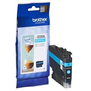 Farbe leer? Die brother LC-3235XLC cyan Druckerpatrone sorgt für Nachschub!Damit keine Fragen offen bleiben