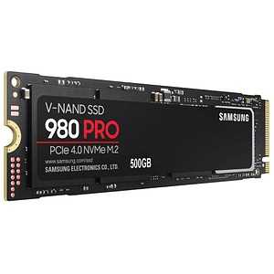 Ein internes Speichermedium auf einem neuen Level: die SAMSUNG 980 PRO 500 GB interne SSD-FestplatteDie SAMSUNG 980 PRO 500 GB interne SSD-Festplatte macht Ihren Rechner schneller – ob beim Hoch- und Runterfahren