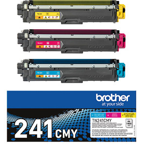 brother TN-241CMY  cyan, magenta, gelb Toner, 3er-Set