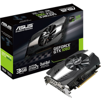 ASUS PH-GTX1060-3G – Grafikkarten – GF GTX 1060 – 3 GB GDDR5 – PCIe 3.0 x16 – DVI, 2 x HDMI, 2 x DisplayPort – Sonderposten