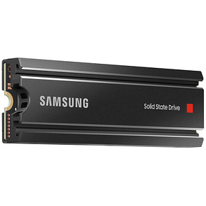 Zum Aufrüsten Ihres Speicherplatzes: die SAMSUNG 980 PRO Heatsink 1 TB interne SSD-FestplatteVerschaffen Sie sich neuen und schnelleren Speicherplatz für Ihren Rechner: Die SAMSUNG 980 PRO Heatsink 1 TB interne SSD-Festplatte hat alle Eigenschaften