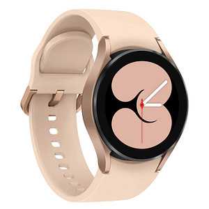 Die SAMSUNG Galaxy Watch 4 40 mm S/M Smartwatch pink – smarter AlltagsbegleiterOb im Büro oder in Ihrer Freizeit – die SAMSUNG Galaxy Watch 4 40 mm S/M Smartwatch pink kann Ihren Alltag ausgewogener und leichter gestalten. Sie behält Ihre Gesundheitswerte im Blick