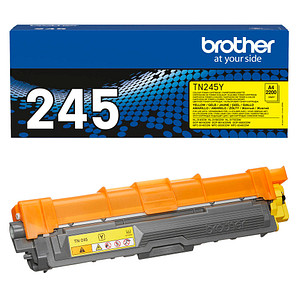 Der brother TN-245Y gelb Toner: Für reibungslos funktionierende Druckaufträge im ArbeitsalltagDer brother TN-245Y gelb Toner ist passend für Sie