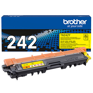 Perfekte Qualität dank des Originals: der brother TN-242Y gelb TonerMit dem brother TN-242Y gelb Toner kann Ihr Gerät wieder frisch ans Werk gehen und Ihnen hochwertige Druckresultate bescheren. Vergewissern Sie sich vorher noch