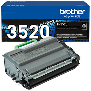 Sie haben kein Druckmittel mehr? – Sorgen Sie mit dem brother TN-3520 schwarz Toner für Ersatz!Sie möchten den brother TN-3520 schwarz Toner kaufen? Dann vergewissern Sie sich