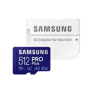 SAMSUNG Speicherkarte microSD PRO Plus 512 GB