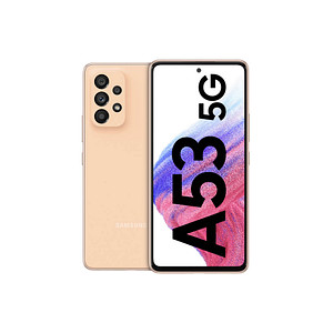 SAMSUNG Galaxy A53 5G Dual-SIM-Smartphone pfirsich 256 GB – das sollten Sie sich mal genauer anschauen!Ein digitaler Alleskönner wie das SAMSUNG Galaxy A53 5G Dual-SIM-Smartphone pfirsich 256 GB eröffnet die nahezu unbegrenzten Möglichkeiten