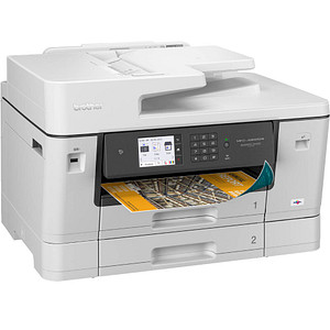 Was hat der brother MFC-J6940DW 4 in 1 Tintenstrahl-Multifunktionsdrucker grau zu bieten?Der brother MFC-J6940DW 4 in 1 Tintenstrahl-Multifunktionsdrucker grau ist ein erstklassiges Modell – angefangen bei der intuitiven Bedienung bis hin zu den fertigen Ergebnissen.Hier eine Übersicht einiger seiner Eigenschaften:Farb-Tintenstrahl-Technologie Duplex-DruckDrahtlose SchnittstellenMobile Print-Funktion8