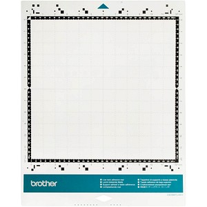 brother CADXMATLOW12 Schneidematte für Schneideplotter leicht klebend 305 x 305 mm (12 x 12 Zoll) für 0,1 – 0,3 mm dickes Material