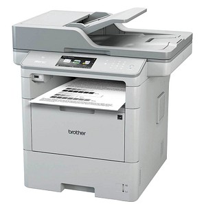 Auf der Suche nach einem multifunktionellen Gerät? – Der brother MFC-L6800DW 4 in 1 Laser-Multifunktionsdrucker grau druckt