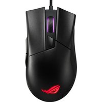 ASUS ROG Gladius II Core – Maus – Für Rechtshänder – optisch – kabelgebunden – USB – Schwarz (90MP01D0-B0UA00)