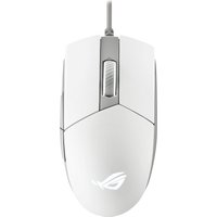 ASUS ROG Strix Impact II – Maus – rechts- und linkshändig – optisch – 5 Tasten – kabelgebunden – USB – Mondlichtweiß (90MP02C0-BMUA00)