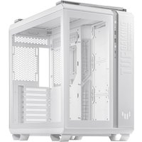 ASUS TUF Gaming GT502 – White Edition – mid tower – ATX – Seitenteil mit Fenster (gehärtetes Glas) – keine Spannungsversorgung – weiß – USB/Audio (90DC0093-B09000)