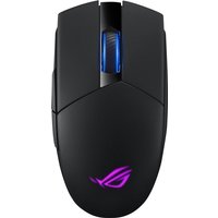 ASUS ROG Strix Impact II – Maus – optisch – 5 Tasten – kabellos – 2,4 GHz – kabelloser Empfänger (USB) – Schwarz (90MP01P0-BMUA00)